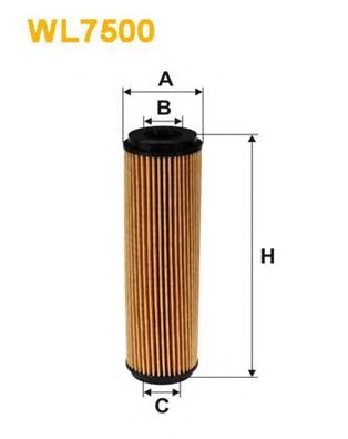 WIX FILTERS wl7500 -  Фильтр масляный двигателя